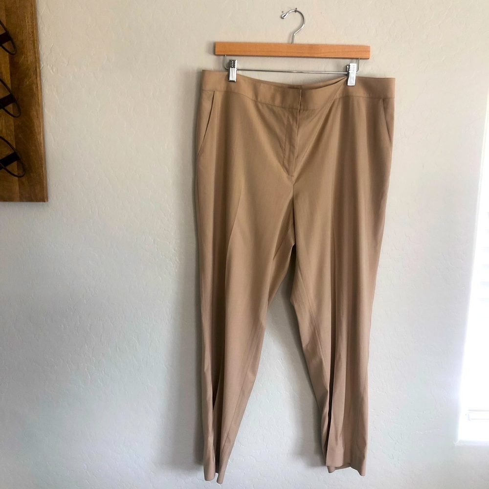 St. John Tan Trousers size 16